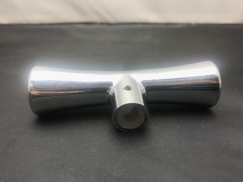 Vintage NOS Chrome 4" T Handle Shift Knob 1960s-70s Chevy/Gm/Ford Hot Rat/Rod - Picture 3 of 5