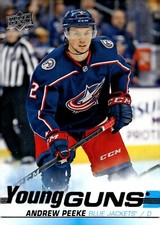 Andrew Peeke - 2019-20 Upper Deck Series 2 Young Guns Rookie Card #452