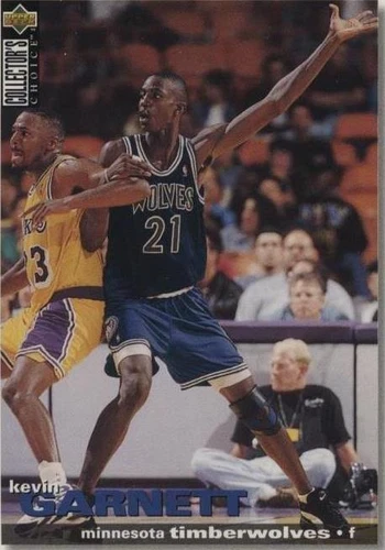 1995-96 Upper Deck Collector's Choice International French I - Kevin Garnett #59