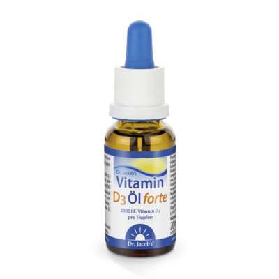 Dr. Jacob's Vitamin D3 Öl forte - 20 ml