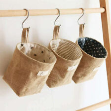 Nordic Style Hanging Wall Pocket Storage Basket Sundries Organizer Storage Bag