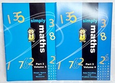 SIMPLY MATHS Books Part 3 Volume 3/ Part 3 Volume 4