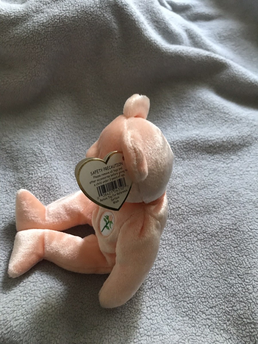 Ty Dearest Teddy Bear Beanie Baby With Errors | eBay