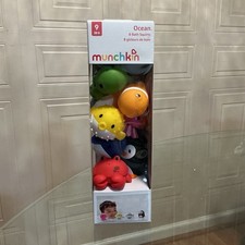 Brand New Munchkin Bath Squirts Ocean Friends 8pcs Brand New