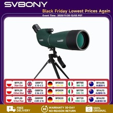 SV28 Spotting Scope 50/60/70/80mm Powerful Zoom with Tripod Waterproof,Camping