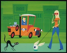 SHAG "Melrose" image Rick Griffin Von Dutch