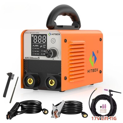2-in-1 MMA LIFT WIG-Schweißgerät Ultra Mini-Löt-Inverter LED-Digitalanzeige IGBT