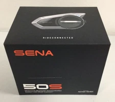 Sena 50S Hd Bluetooth Comm System Sound By Harman Kardon, Single