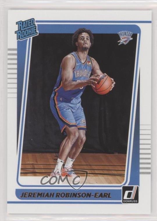 2021-22 Panini Donruss Rated Rookie Jeremiah Robinson-Earl #220 Rookie RC 2yi