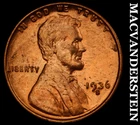 1936-S Lincoln Wheat Cent- Choice Gem Brilliant Uncirculated No Reserve #J7044