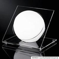 Tischleuchte Tischlampe Design Kugelleuchte Kugel Honsel Fera E27 Acryl Opalglas