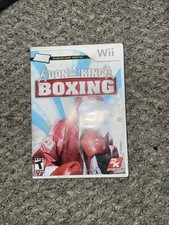 Don King Boxing (Nintendo Wii, 2009) Complete W Manual Included Tested Free Ship