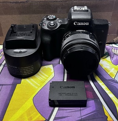 Canon EOS M50 Mirrorless Camera with EF-M 15-45mm f/3.5-6.3 IS STM Zoom Lens