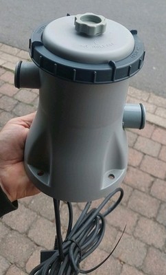 Bestway Flowclear Filterpumpe für Pool inkl. 4 Filtern Größe 1