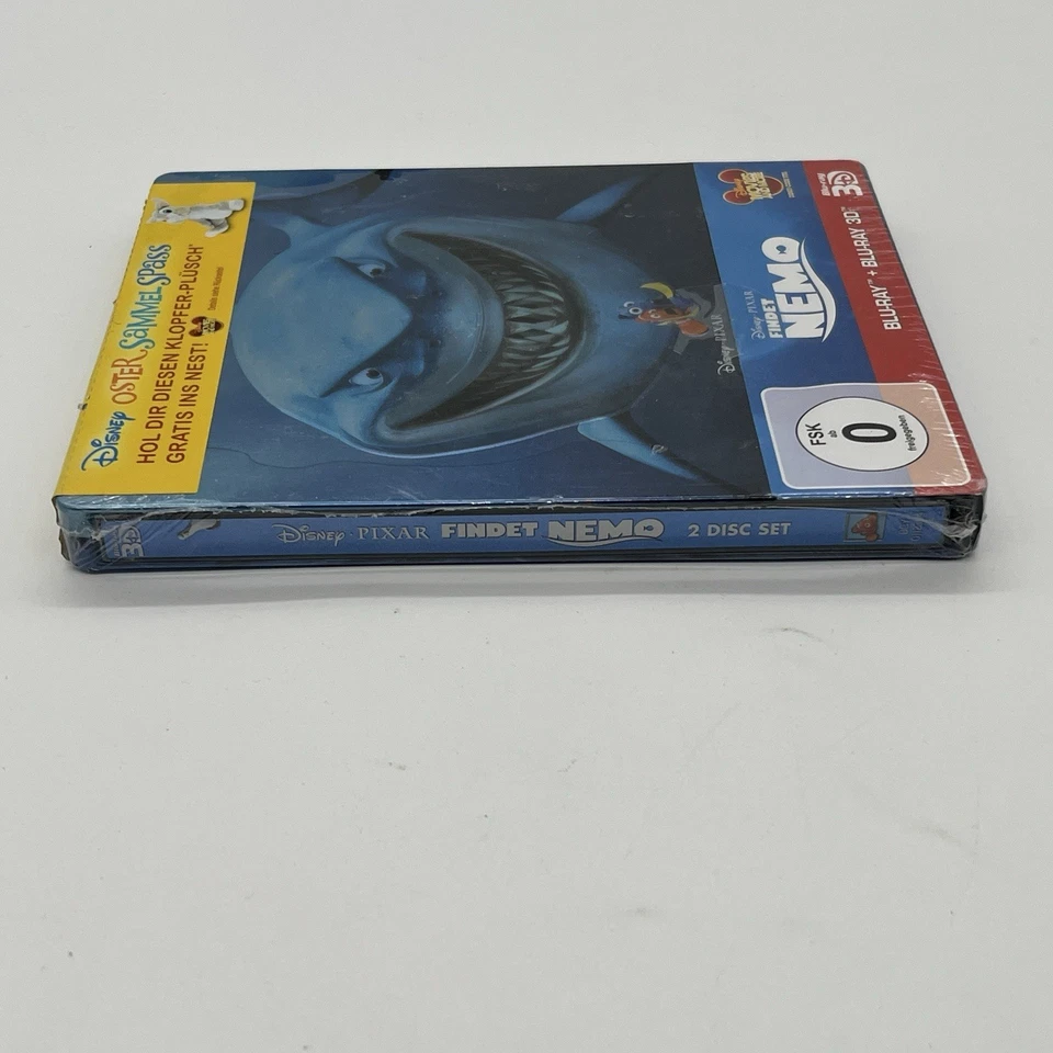 Findet Nemo 3d Blu Ray Steelbook Disney Neu In Folie Leichte Lagerspuren - Bild 3 von 4