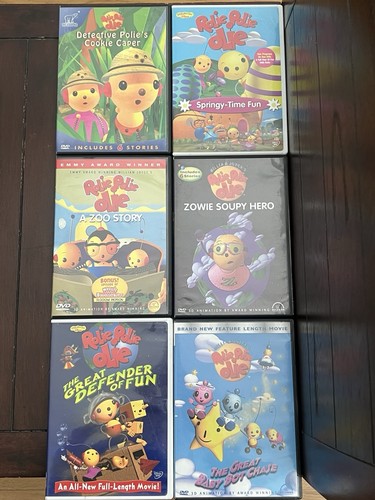 Rolie Polie Olie DVD Video Set Of 6