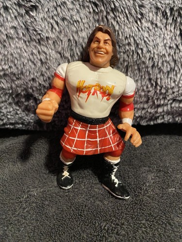 Vintage WWF Hasbro Rowdy Roddy Piper Figure Wrestl...