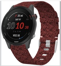 For Garmin Forerunner 255S 265 165 Nylon Replacement Watch Band Strap Bracelet