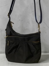 Travelon Anti Theft Crossbody Bag Black Nylon RFID Travel Purse Large