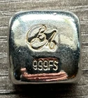 Bel Air .999 Fine Silver Bar Hand Poured Square