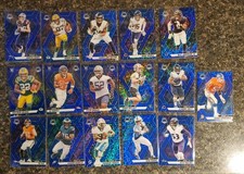 Lot Of 16 Panini 2025 Mosiac Blue Scope Prizm Football Cards  No Duplicates 🔥