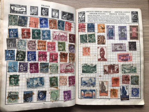 2 Stamp Albums Stanley Gibbons Wanderer With A Large Number Stamps - 第 15/15 張圖片