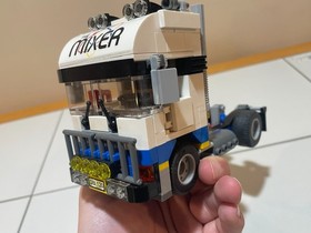 LEGO Creator Expert Fairground Mixer 10244 INCOMPLETE TRUCK & TRAILER BUILD ONLY
