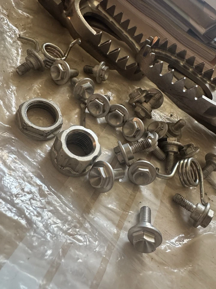KXF 250 Titanium Pegs And Bolts 2024 motocross parts foot pegs mx  - Image 4 of 4