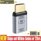 UHD USB Type C Female to Hdmi/DP Video Converter 4K@60Hz Projection HDTV Adapter