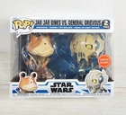 Funko Pop! Star Wars JAR JAR BINKS vs GENERAL GRIEVOUS 2-Pack Gamestop Exclusive