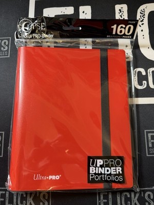 Ultra Pro: Eclipse 4-Pocket PRO-Binder - Apple Red