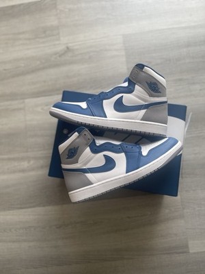 Nike Air Jordan 1 Men's Retro OG High True Blue Shoes Size 12