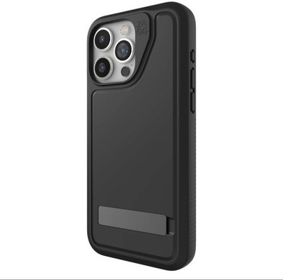 ZAGG Everest Snap with Kickstand MagSafe Case for Apple iPhone 15 Pro Max, Black