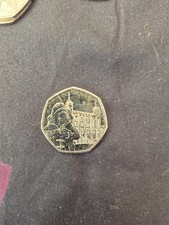 Paddington at the Tower 50p Fifty Pence Coin British UK Collectible
