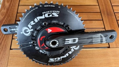 Power2max Type S Rotor 3D Powermeter Kurbel 165 50/34