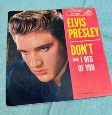 ELVIS "I Beg of You" / "Don't" (1958) 45 tours vinyle single RCA VICTOR 47-7150