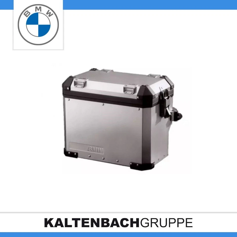 ORIGINAL BMW Motorrad Aluminium Koffer links Silber R1200GS Adv. K25 - Bild 2 von 3