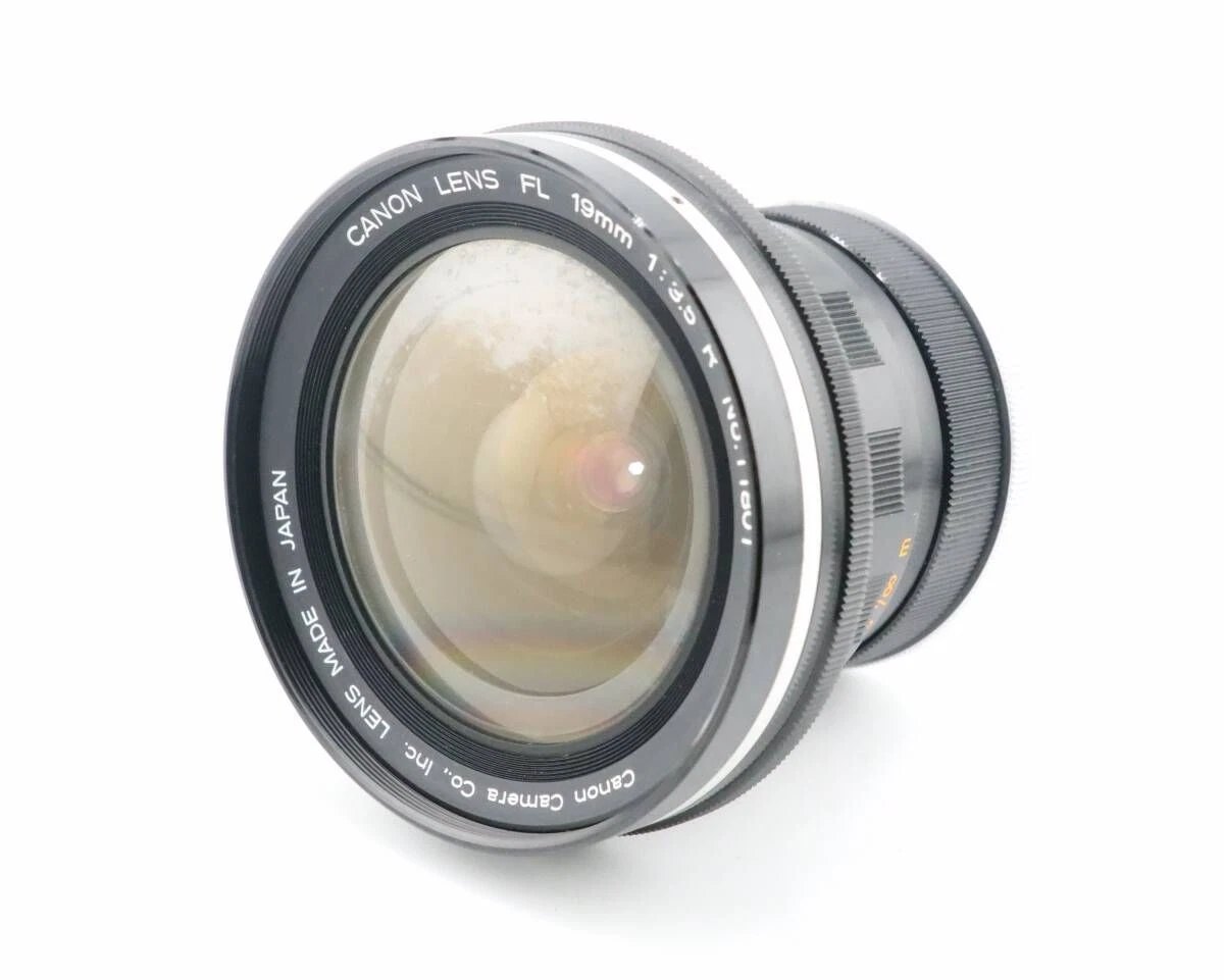 チ*ー様 キャノン レンズFL 19mm F3.5 R フィルムカメラ LENS Canon FL f/3.5 Camera Lenses 19mm Focal for sale | eBay
