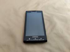 #1C# Sony Ericsson Xperia X10a - Black ( AT&T ) Rare Vintage Collectible Phone