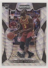 2019-20 Panini Prizm Draft Picks Blue Wave Prizm /299 Marial Shayok #56 02ur