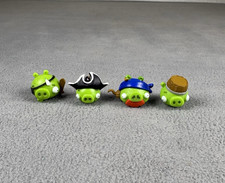Angry Birds Go Pirate Pigs Attack Game Jenga Replacement Parts 4 Minion Pigs
