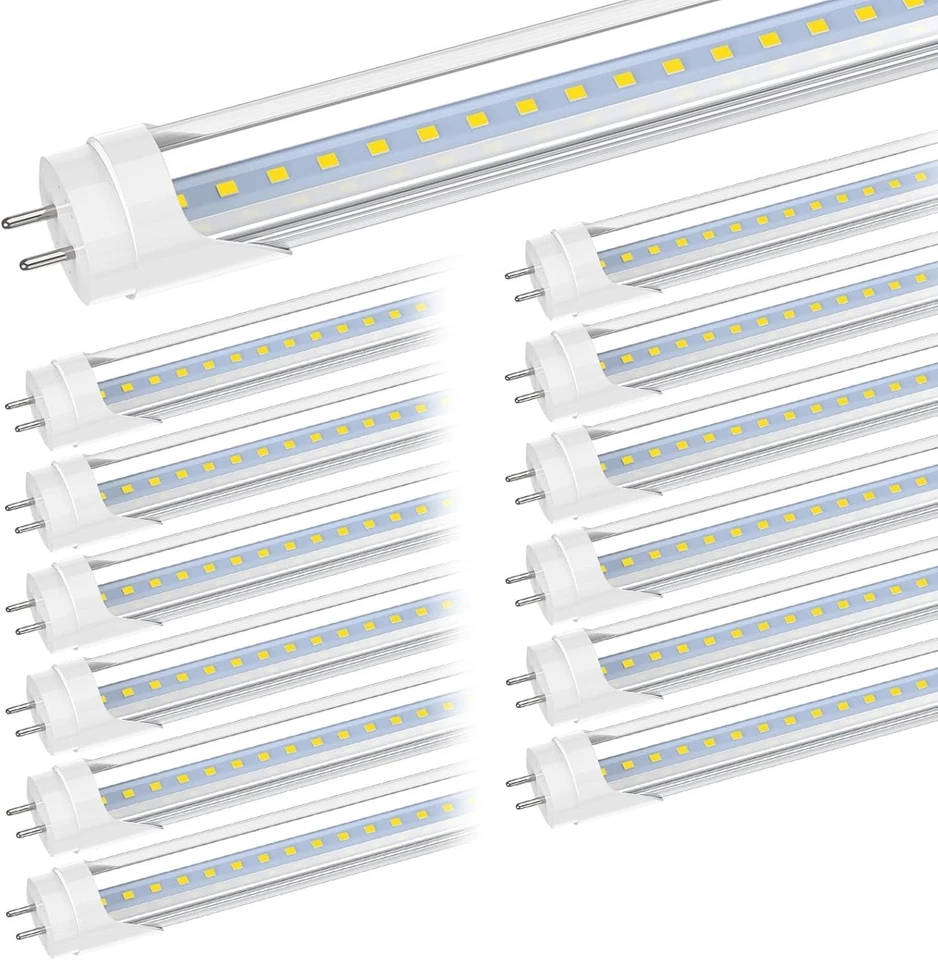 2FT LED Tube Lights, Ballast Bypass, Double End Powered - Image 3 of 4