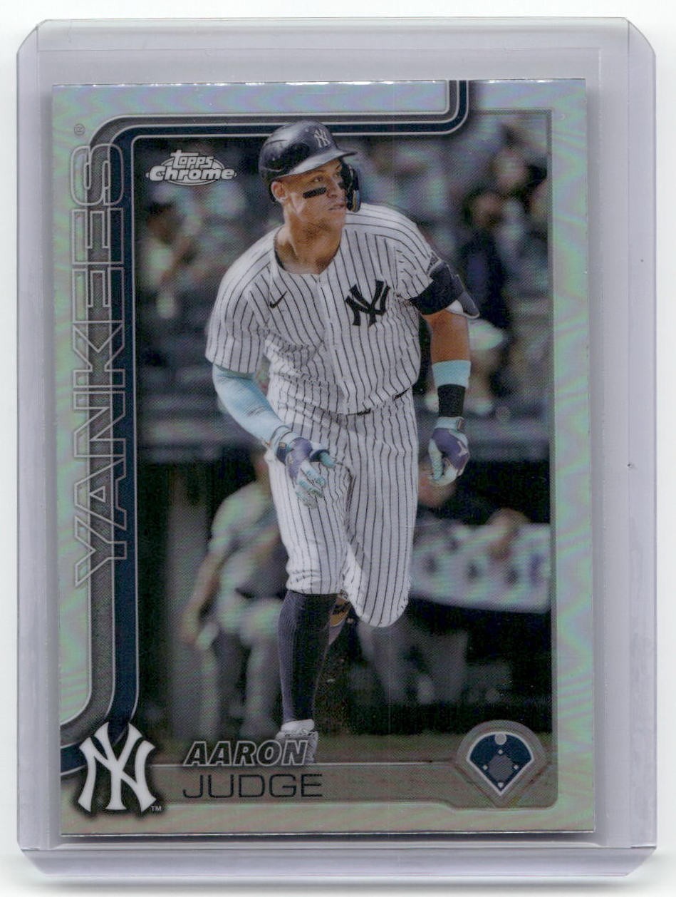 2025 Topps Chrome #99 Aaron Judge Refractors