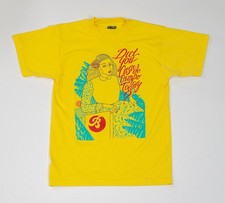 True Vintage 90s Boscov Single Stitch Art Shirt SIze M Casa De Campo Psychedelic