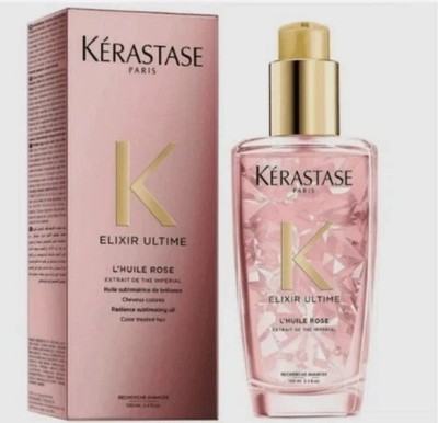 Kerastase Elixir Ultime L'HUILE ROSE Imperial Oil 100ml / 3.4oz New with Box