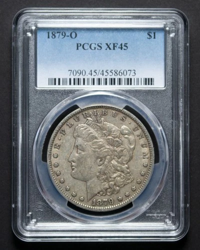 1879-O Morgan Silver Dollar PCGS XF45