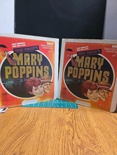 Mary Poppins  RCA CED SelectaVision VideoDiscs Andrews Dick Van Dyke DISNEY 1 2