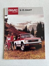 1987 GMC S-15 Jimmy Gypsy Sierra Brochure