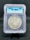 1881-S 90% Silver Morgan Dollar ICG MS64+ Graded!