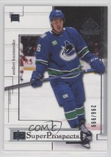 2022 SP Game Used 2001 Retro Rookies Crossover /999 Andrei Kuzmenko #RC-14 z6b